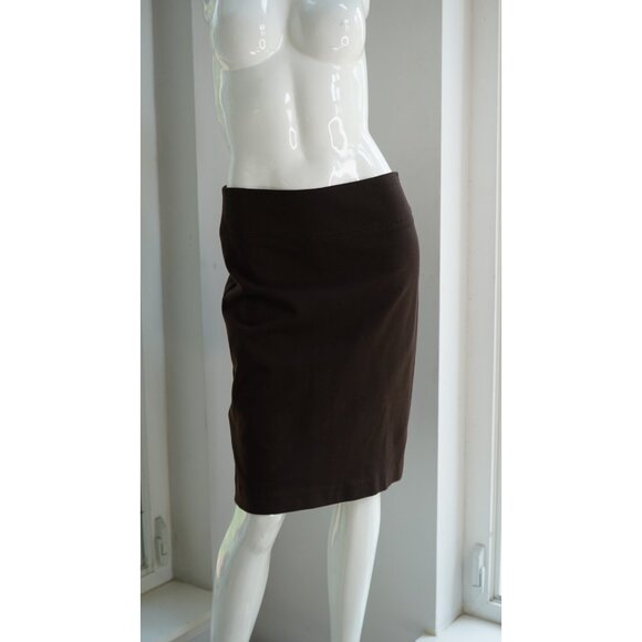 cache contour collection Brown Skirt Size 4 - Picture 8 of 8